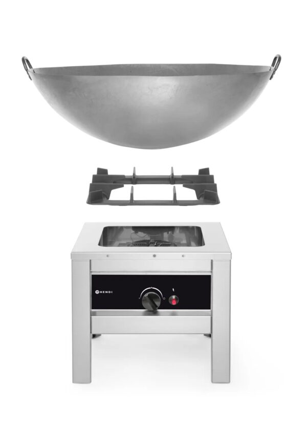Hokker, gas-spis "Profi Line", 6.7kW, 425 x 425 x (h) 400mm - Bild 2