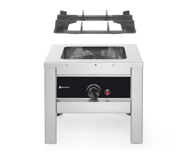 Hokker, gas-spis "Profi Line", 6.7kW, 425 x 425 x (h) 400mm - Bild 4