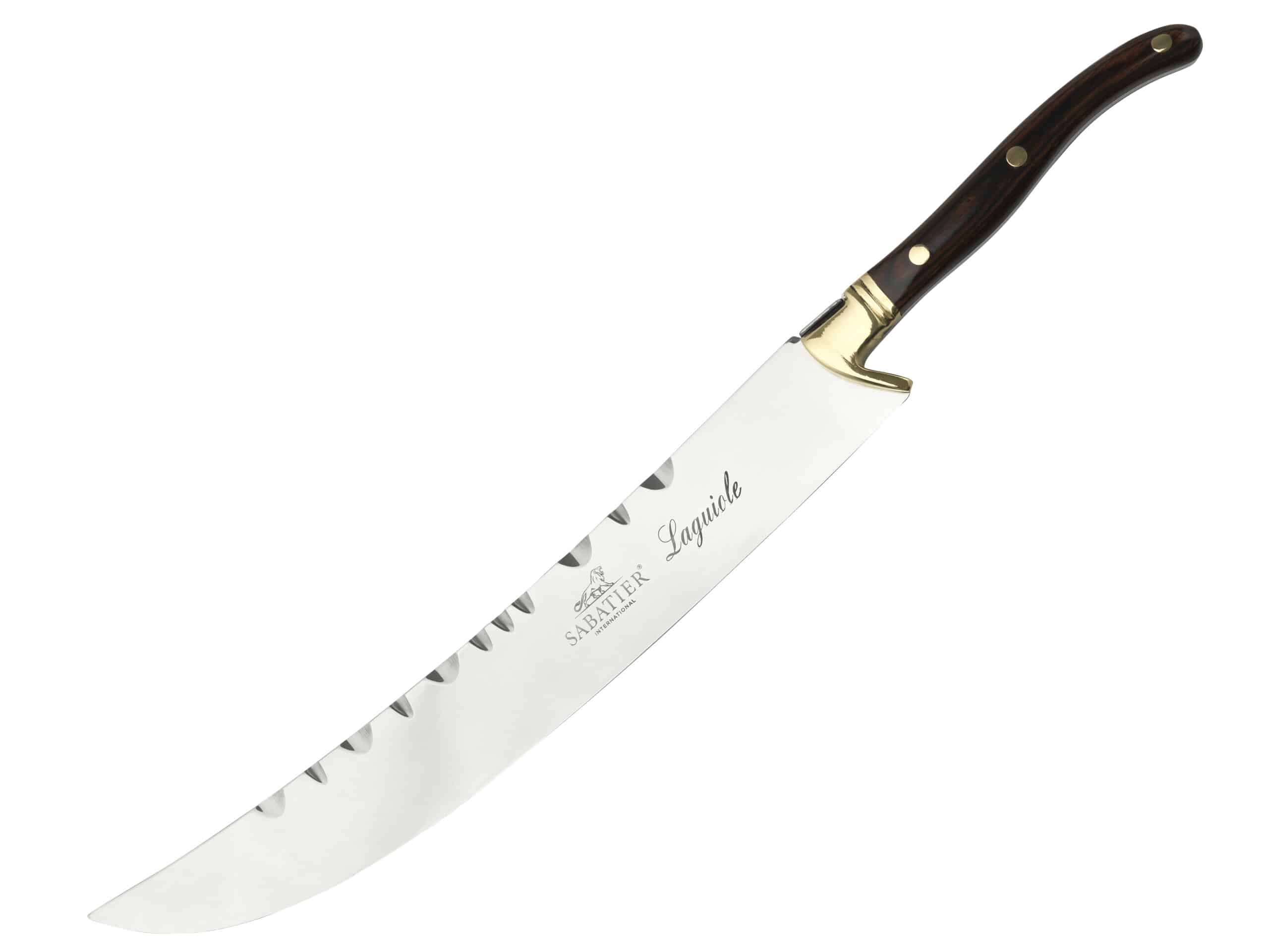 Champagnesabel "Laguiole", Stål/Trä, 270 mm