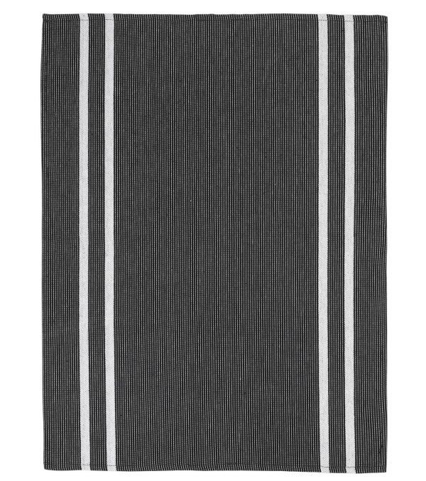 Bomullshandduk, svart, 500 mm x 700 mm, 6-pack - Bild 3