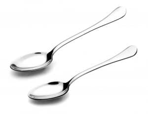 Espressoskedar, rostfritt stål, 110 mm, 6-pack