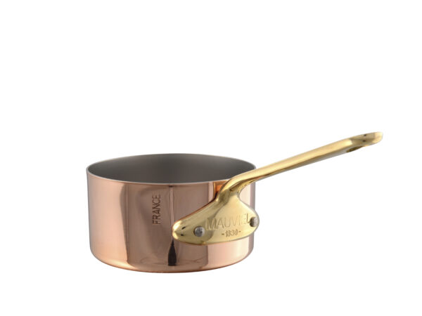 Mauviel Kastrull mini, koppar/mässing, Ø 90 mm, vol 30 cl