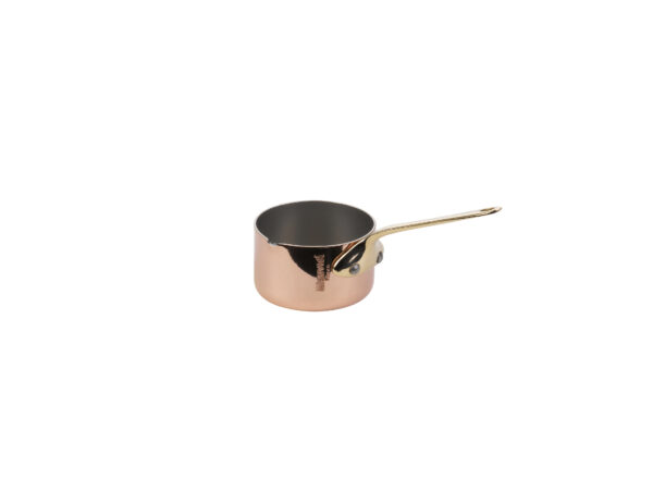 Mauviel Kastrull med pip mini, koppar/mässing, Ø 50 mm, vol 5 cl