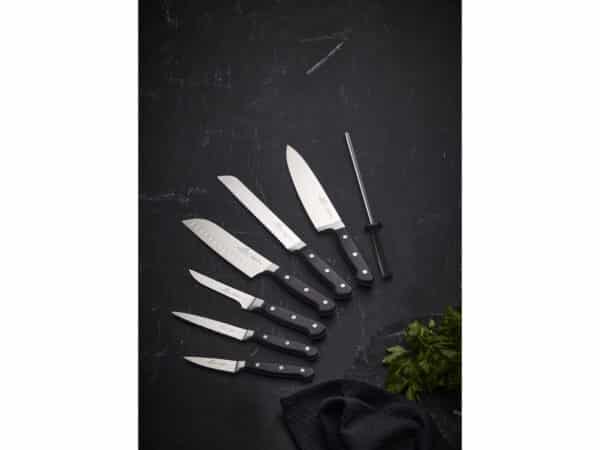 Pluton Knivset 7 delar Stål/Svart - Bild 2