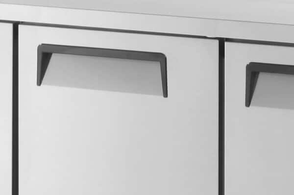 Arbetsbänk/kylbänk med tre dörrar "Kitchen Line", 390l, 230V / 270W, 1800 x 600 x (h) 850mm - Bild 6