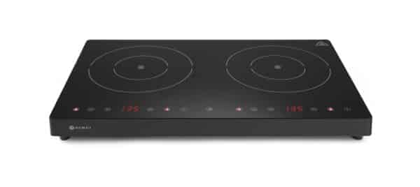 Dubbel induktionshäll "Kitchen Line", 220-240V / 3500W, 608 x 370 x (h) 61mm