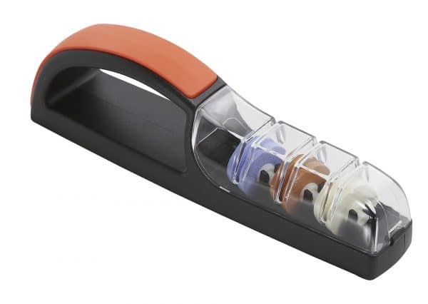Våtslip med 3 hjul, Svart / Röd, MC-550