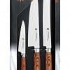 Knivset 3-delar "San", kockkniv 210 mm, tandad brödkniv 230 mm, skalkniv 120 mm - Bild 2