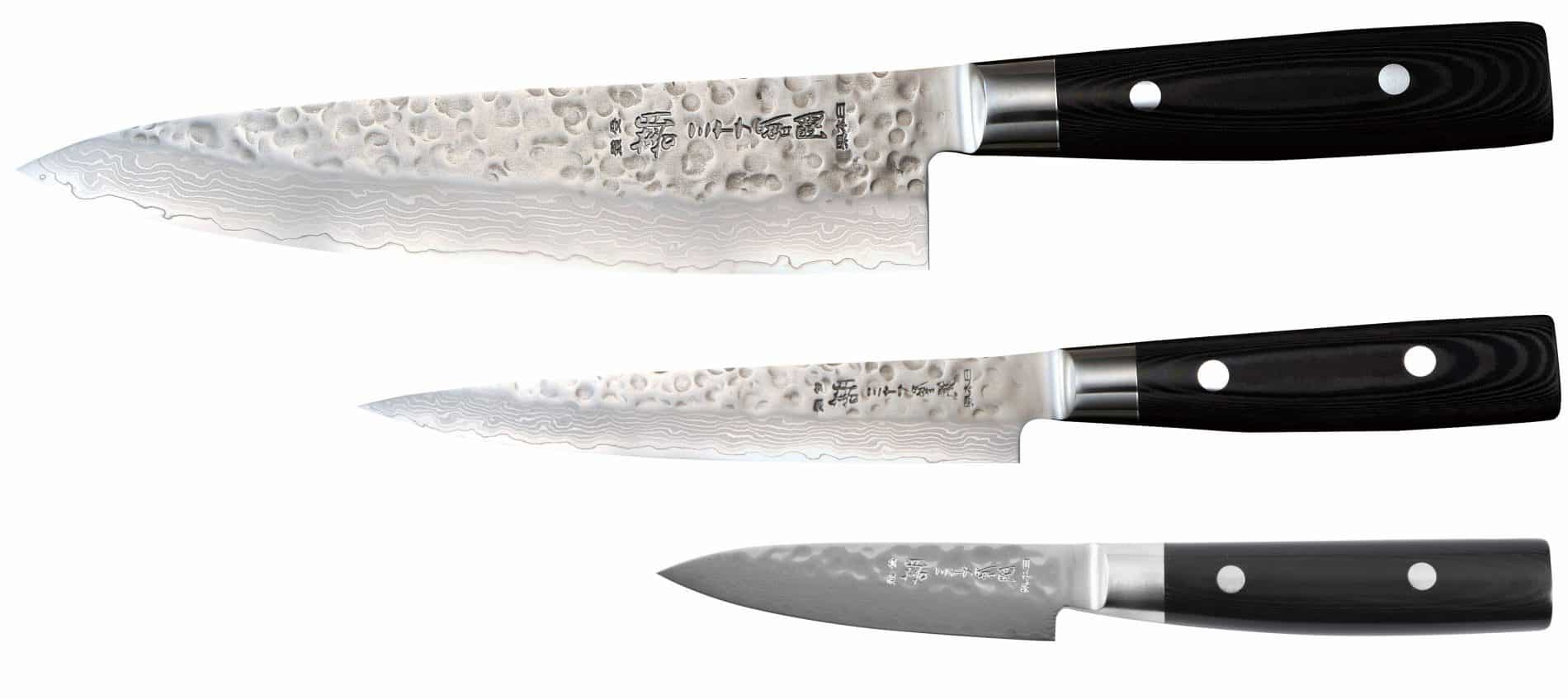 Knivset 3-delar "Zen", kockkniv 200 mm, allkniv 150 mm, skalkniv 100mm