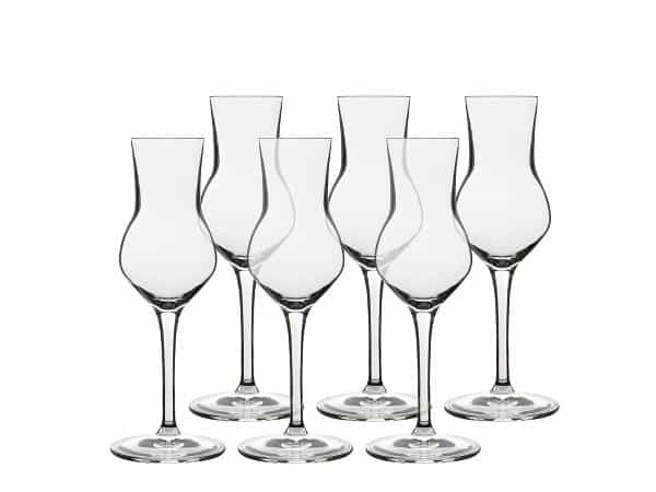 Luigi Bormioli "LB Atelier" Grappaglas, 8 cl, 6-pack