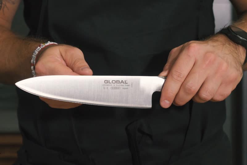 Kockkniven från Global, G-2. 