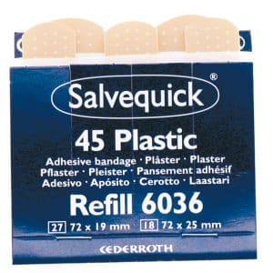 Plastplåster Refill 45st, 6-pack (270st)