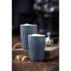 Plissé Termosmugg, Ø 80 x 120 mm, 250 ml, Midnight Blue, 2-pack - Bild 2