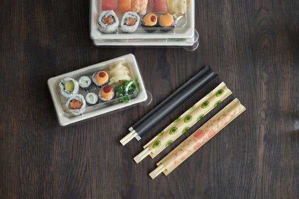 Sushiform Stor, 500ml, Brun, 400-pack - Bild 2