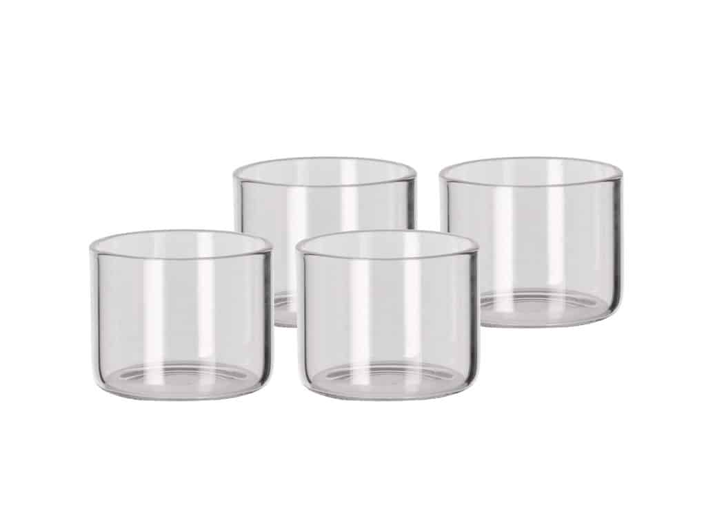 Blomsterbergs Dessertglas Dia 8 x 6 cm, Klar, 4-pack