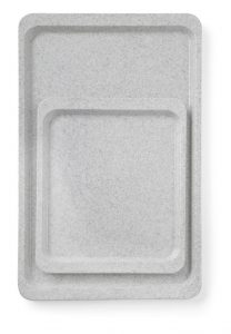 Polyesterbricka för självbetjäningsrestauranger, GN 1/2, 265 x 325mm.