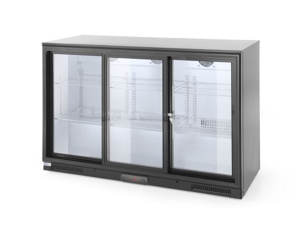 Dryckeskyl med trippla skjutdörrar 303L, Arktic, 220-240V/215W, 1335 x 500 x (h) 900mm - Bild 2
