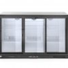 Dryckeskyl med skjutdörrar 303L, Arktic, 220-240V/215W, 1335 x 500 x (h) 900mm