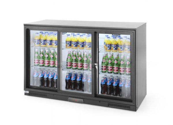 Dryckeskyl med trippla skjutdörrar 303L, Arktic, 220-240V/215W, 1335 x 500 x (h) 900mm - Bild 4