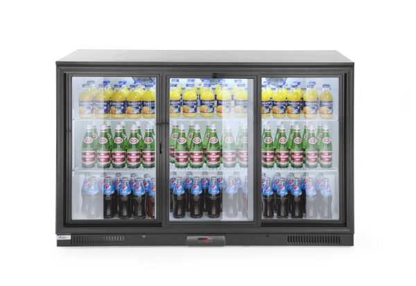 Dryckeskyl med trippla skjutdörrar 303L, Arktic, 220-240V/215W, 1335 x 500 x (h) 900mm - Bild 3