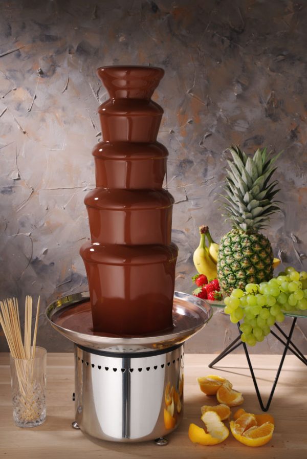 Chokladfontän 5 nivåer, 230V / 265W, Ø330 x (h) 700mm - Bild 5