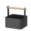 Bord caddy, svart, 170 x 130 x (h) 160mm - Bild 3