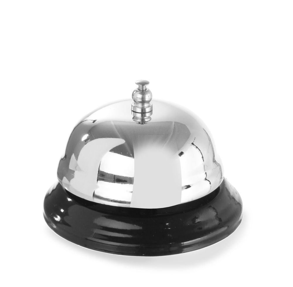 Receptionsklocka, krompläterad, Ø89 x (h) 60mm
