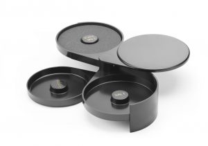 Glasrimmer med 3 steg, 200 x 160 x (h) 75mm