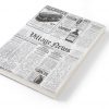 Smörpapper "Tidningstryck", 500-pack - Bild 3