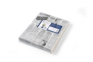 Smörpapper "Tidningstryck", 500-pack.