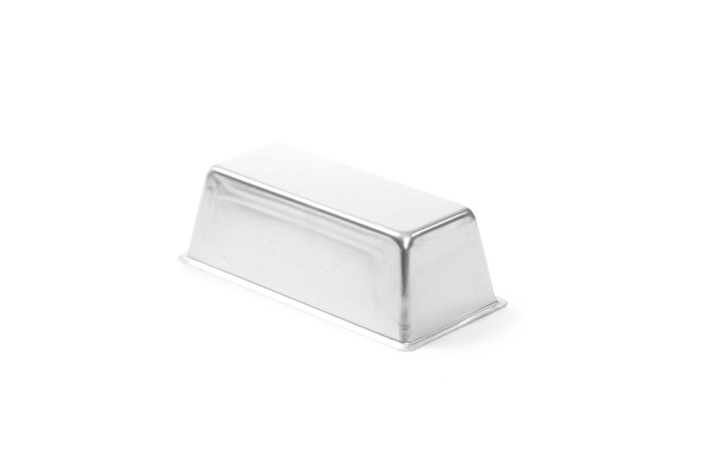 Bakform rektangulär, aluminium - 180 x 80 x (h) 60mm