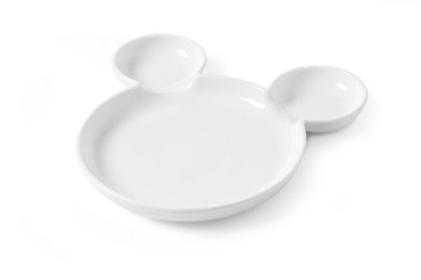 Barntallrik "björn", vit, Ø265mm