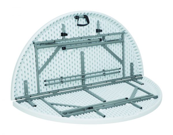Hopfällbart buffébord rund, vit, Ø1500 x (h) 740mm - Bild 3
