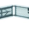 Hopfällbart bord, vit, 1830 x 300 x (h) 430mm - Bild 2