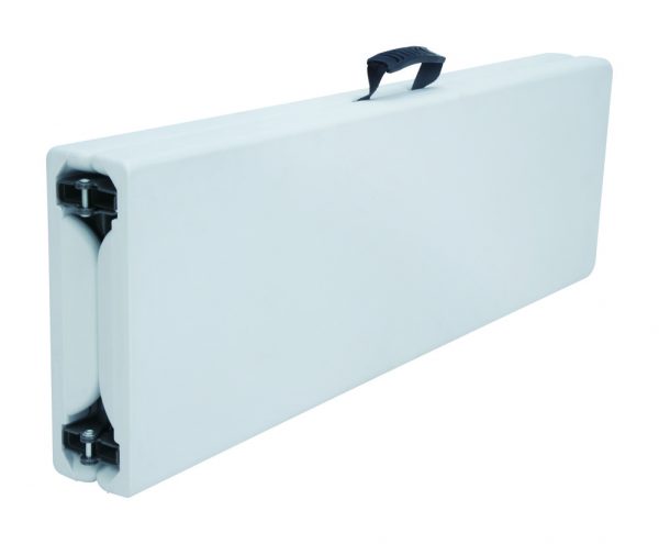 Hopfällbart bord, vit, 1830 x 300 x (h) 430mm - Bild 3