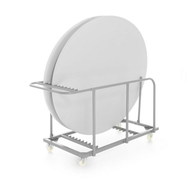 Vagn för hopfällbara bord, 1800 x 850 x (h) 990mm - Bild 2