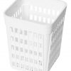 Bestickskorg, vit, 110 x 110 x (h) 140mm.
