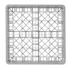 Diskkorg för glas, 500 x 500 x (h) 104mm - Bild 4