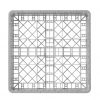 Diskkorg för glas, 500 x 500 x (h) 104mm - Bild 2