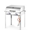 Gasgrill "Green Fire" i serien "Profi Line" med stekbord i emaljerat gjutjärn samt galler, 11.6 kW, 740 x 615 x (h) 825mm - Bild 2