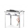 Gasgrill "Green Fire" i serien "Profi Line" med stekbord i emaljerat gjutjärn samt galler, 11.6 kW, 740 x 615 x (h) 825mm - Bild 4