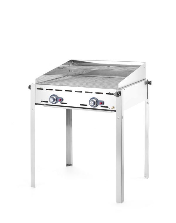 Gasgrill "Green Fire" i serien "Profi Line" med två grillnät i rostfritt stål, 11.6 kW, 740 x 612 x (h) 825mm - Bild 3