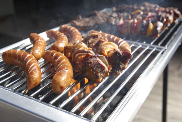 Kolgrill "Patio", 770 x 380 x (h) 760mm - Bild 4