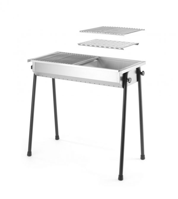 Kolgrill "Patio", 770 x 380 x (h) 760mm - Bild 3