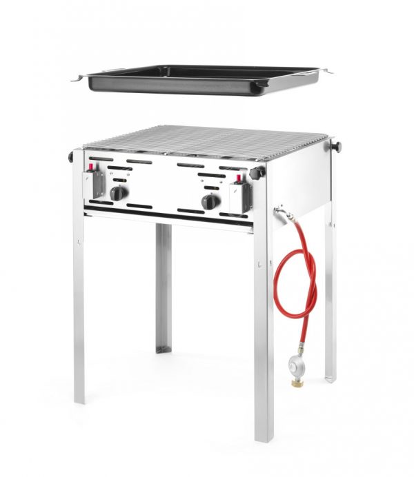 Gasgrill "Grillmaster Maxi", 11.6 kW, 650 x 540 x (h) 840mm - Bild 3