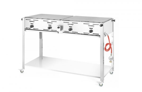 Gasgrill "Grillmaster Quattro", 22kW, 1330 x 600 x (h) 920mm - Bild 5