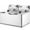 Fritös 2 x 8l ”Kitchen Line”, 230V / 7000W, 550 x 430 x (h) 345mm - Bild 3