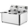 Fritös 2 x 4l ”Kitchen Line”, 230V / 6000W, 470 x 380 x (h) 330mm - Bild 2