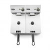 Fritös 2 x 4l ”Kitchen Line”, 230V / 6000W, 470 x 380 x (h) 330mm - Bild 4