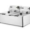 Fritös 2 x 6l "Kitchen Line", 230V / 6600W, 550 x 430 x (h) 290mm - Bild 2